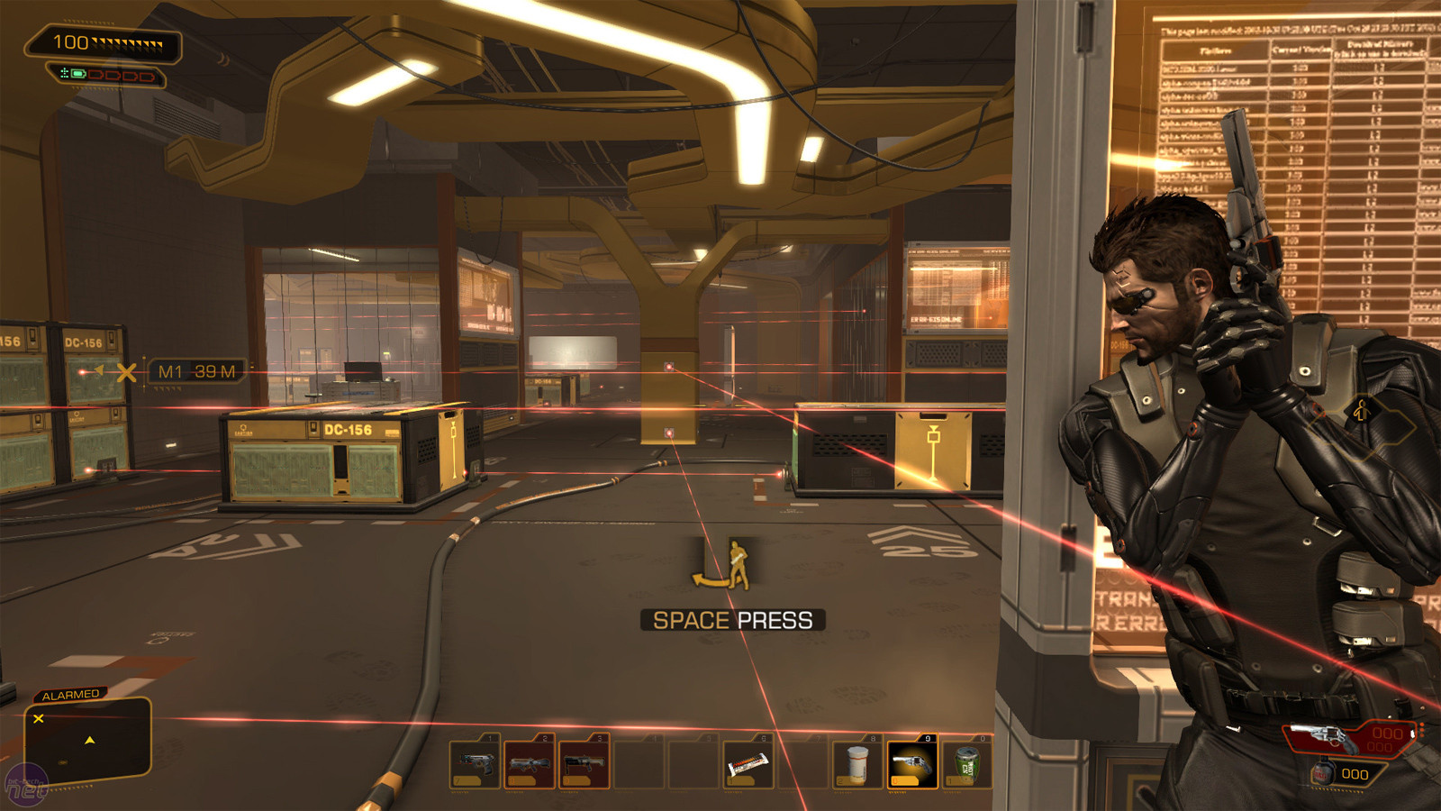 Screenshot aus dem Computerspiel Deus Ex: Human Revolution (Eidos 2011)
