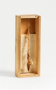 Beuys. Joseph. 1970. Freitagsobjekt "1a gebratene Fischgräte (Hering)"